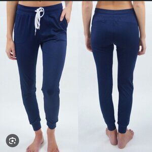 Zyia Active Cozy Navy Blue Pocket Joggersflaw